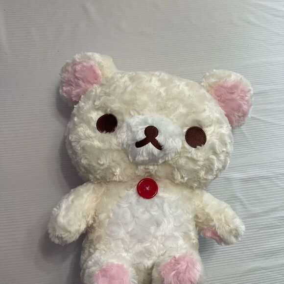 Korilakkuma XL Premium White Soft Touch San-X Plush Toy Japan Stuffed Animal - Picture 2 of 7